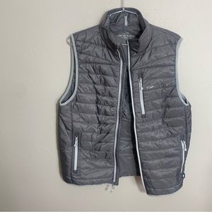 Vineyard Vines Grey Puffer Vest